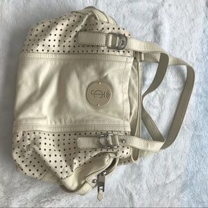 Juicy Couture leather bag in soft white